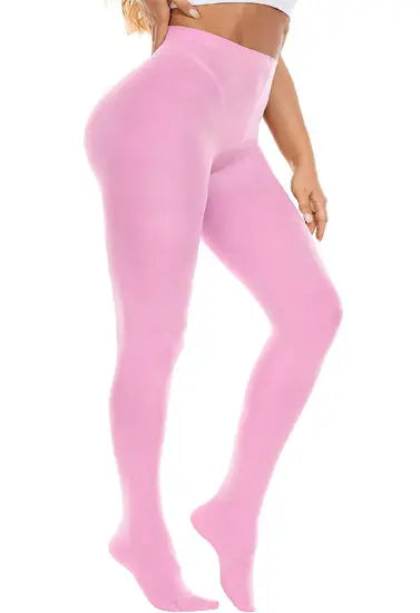 Pink Sexy Tights- Women's Seductive Legwear Snazzyway