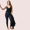 Éclat Satiné Cowl Neck Silk Satin Camisole - Boldlior