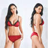 French Daina Premium Satin Bra and Panty Duo - Boldlior