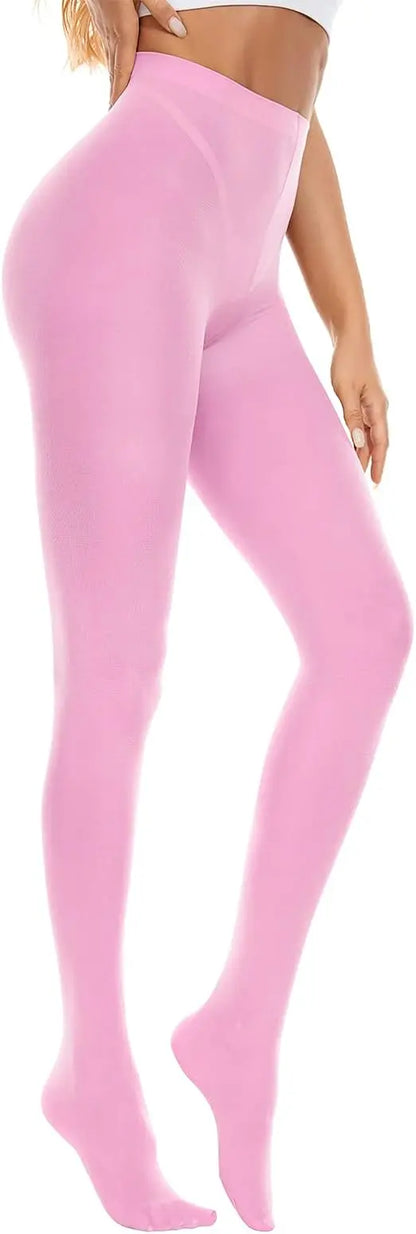 Pink Sexy Tights- Women's Seductive Legwear Snazzyway