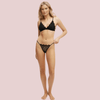 Dark Desire Bralette &amp; G - String - Boldlior