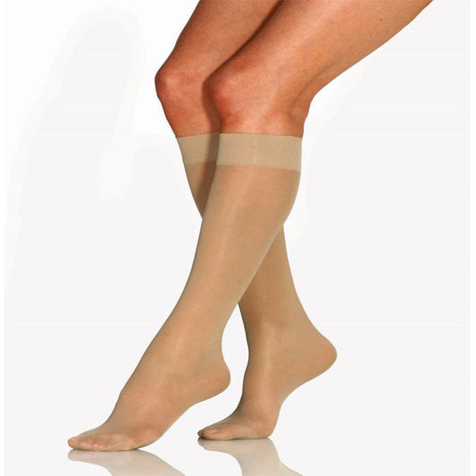 ANFANNA Ultra Soft Knee High Socks - One Size / Beige