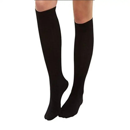 Ankle length black unisex comfortable socks pack of 3 - Black / One Size