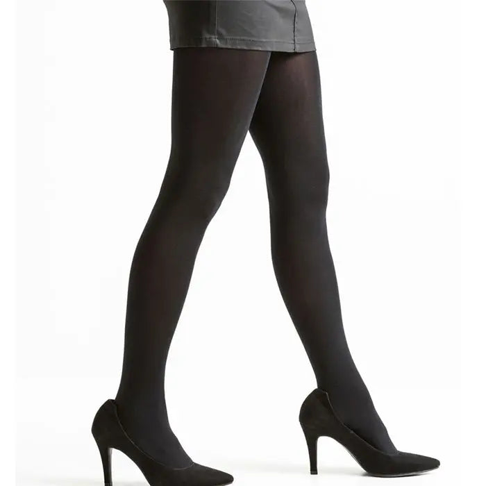 GRAiN de MAliCE Lycra everyday control top grey pantyhose Snazzyway