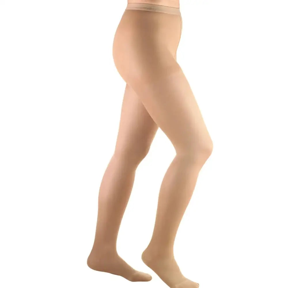 Candy Colors Opaque Footed Pantyhose Women Stockings pack of 2 - Cream / One Size