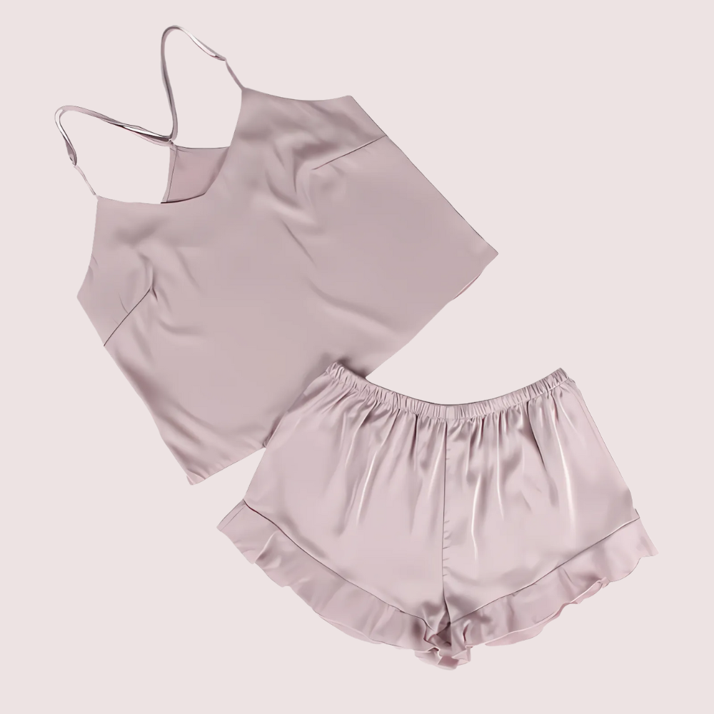 Comfortable Plus Size Cami Shorts Sleepwear Set