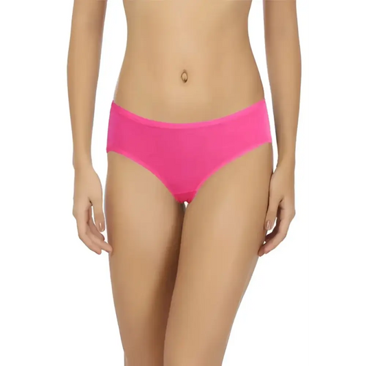 Comfy Snazzy Way Beauty Organic Plus Size Pure Magenta Cotton Panties(Pkt of 2)