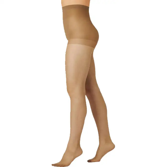 Cream & Brown everyday glossy women pantyhose pack of 2 - Brown And Cream / One Size