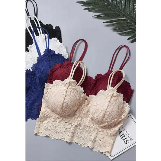 Cute Stretch lace bralette Bra top (Pack of 2)