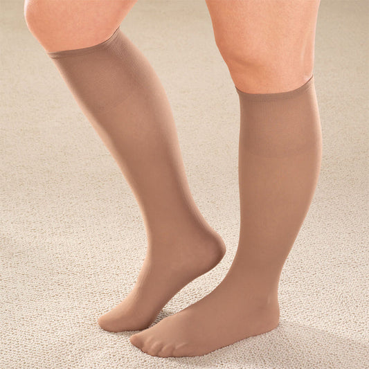 CVS knees highs by legs 3 pair value pack - Cream / One Size