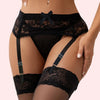 Maison Désirée Sexy Lace Garter Belt with Four Wide Straps - Boldlior