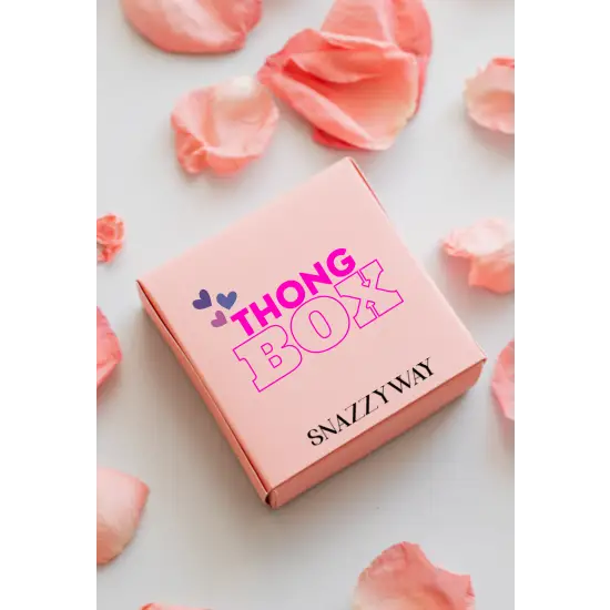 ♥Different Styles Thong Panties Gift Subscription Box