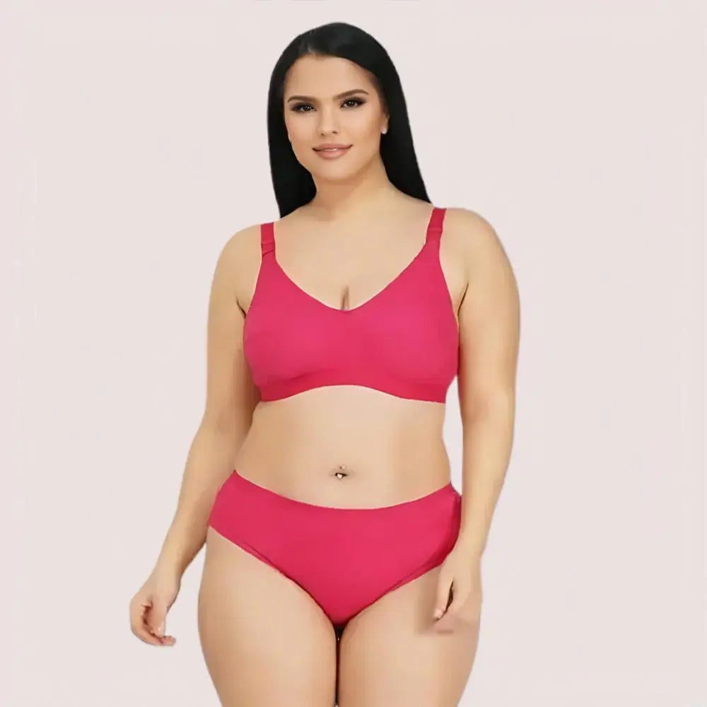 BodyHug Full Coverage Bra & Panty Set Snazzyway
