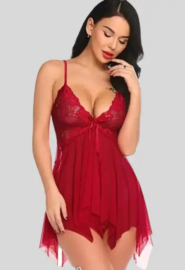 Mini Baby Doll Nightwear for Sultry Seduction Snazzyway