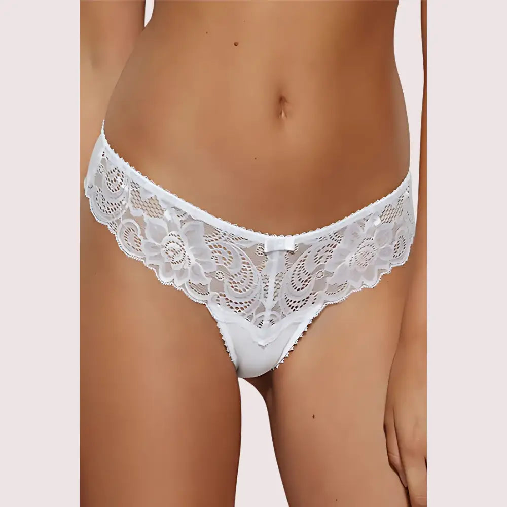 Embrace Thong With Attached Cute Bow pk of 2