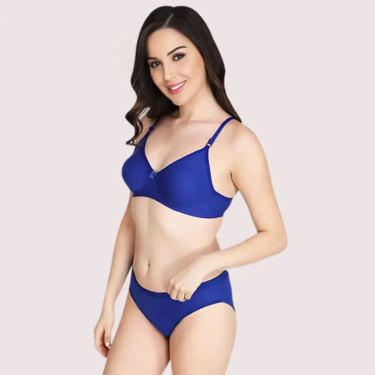 Non-Padded Bra Panty Set for Women (2 pack) Snazzyway