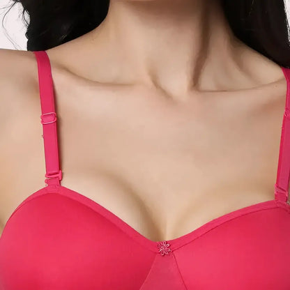 Fairy Kiss Lightly Padded Bra – Red