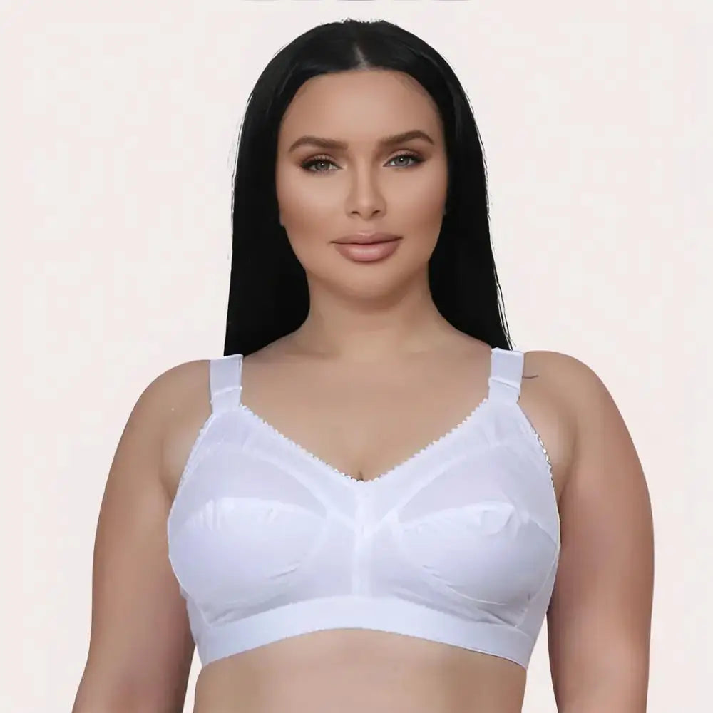 FD Plus Size Sweat-Absorbent Bra – Soft Breathable & Summer-Ready