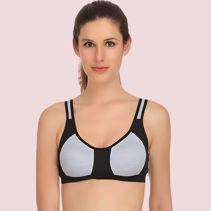 "Non" padded medium impact Sports bra ( 2 Pack )