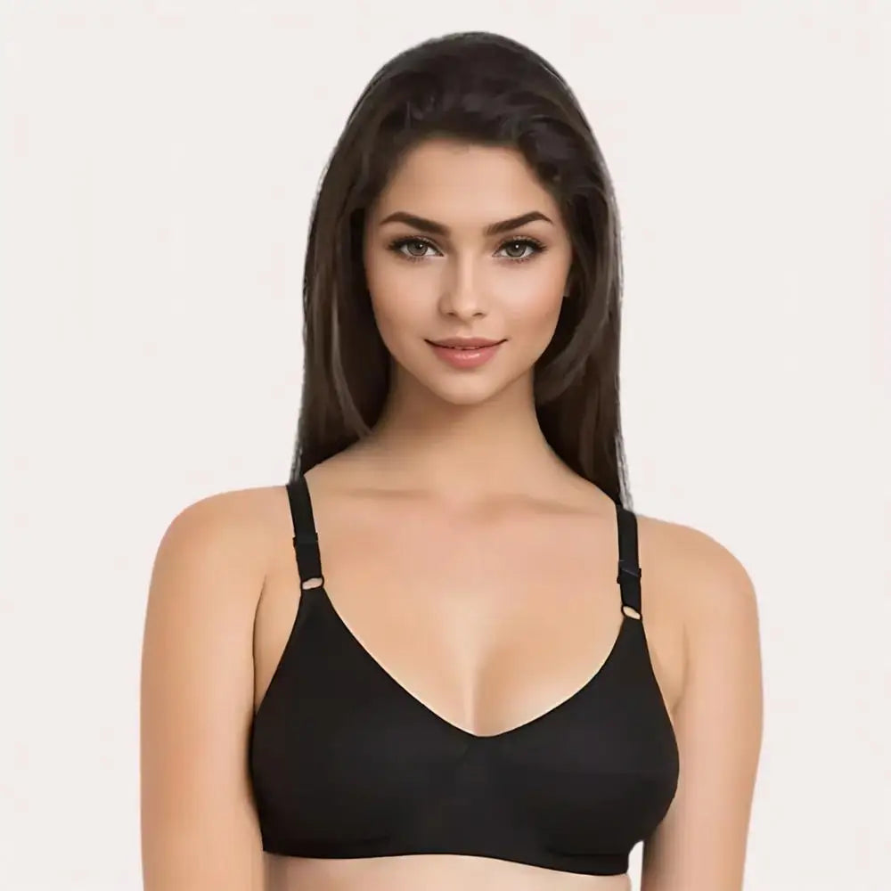 French Daina Essential Black: 2 Bras and 2 Panties Combo Set