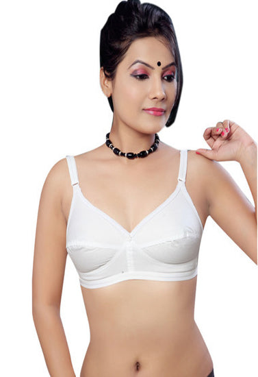 ♥Full Coverage Smooth Cotton Everyday Bra (Pack of 2)