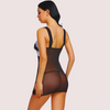 Mesh and Lace Women&#39;s Babydoll - Boldlior