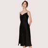 Luxurious Women&#39;s Silk Satin Sleepwear Nightdress - Boldlior