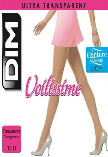 Dim voilissime 15 denier women beige pantyhose Pack of 2 Snazzyway