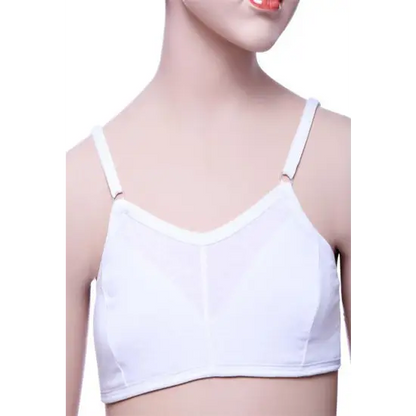 Girl’s Cotton Cute Bow Front Everyday Bra Pk-2