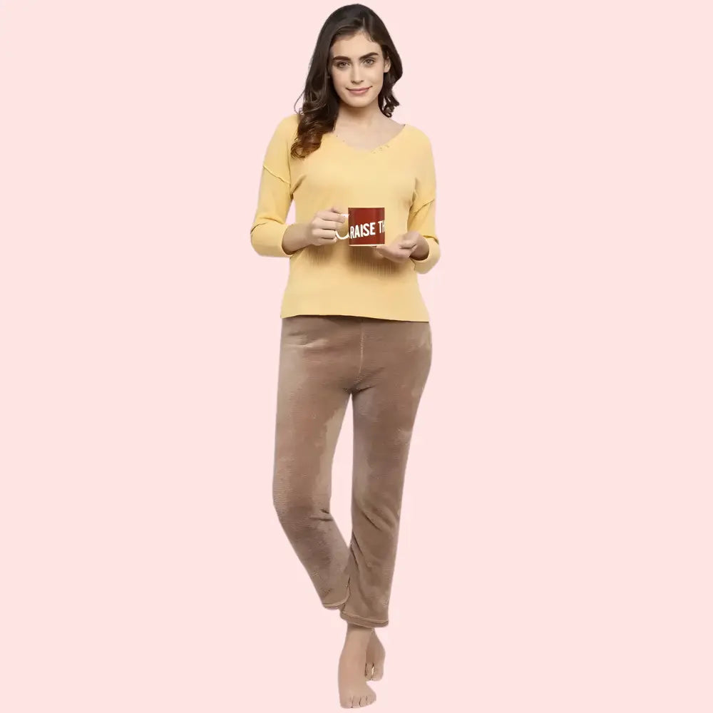 Women Warm pajamas (Pack of 2) Snazzyway