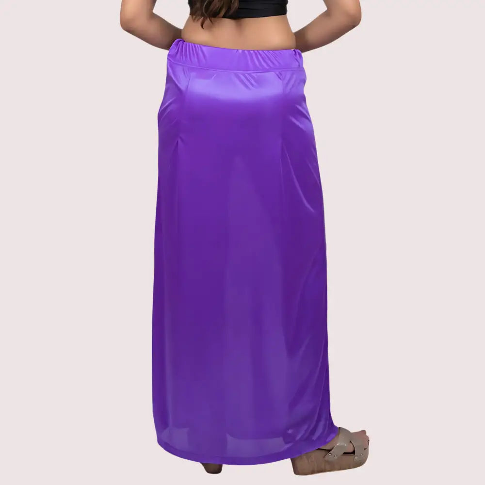 Indian Silk Saree’s Satin Petticoat for Women