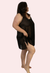 Glowing Aura Transparent Night Dress - Boldlior