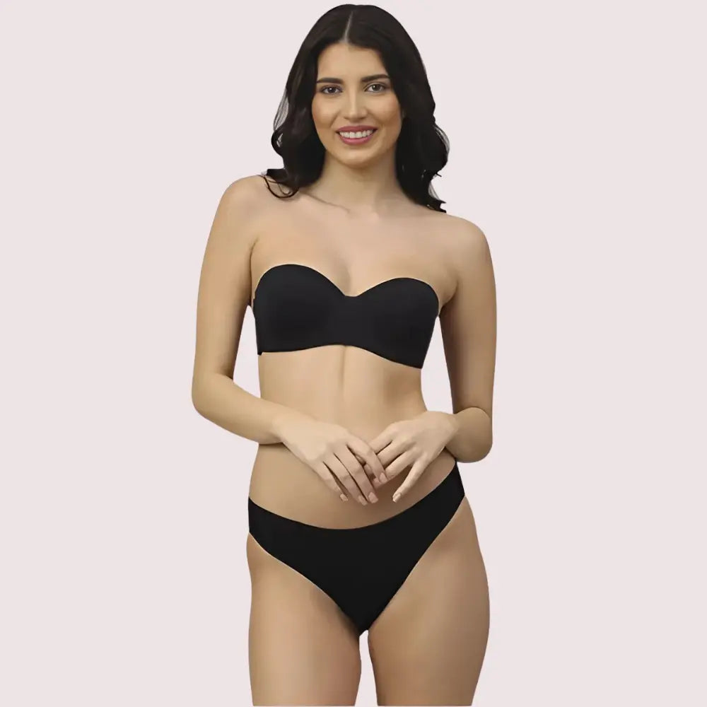 Casual Cotton Comfort Bra Panty Set (2 pack) Snazzyway