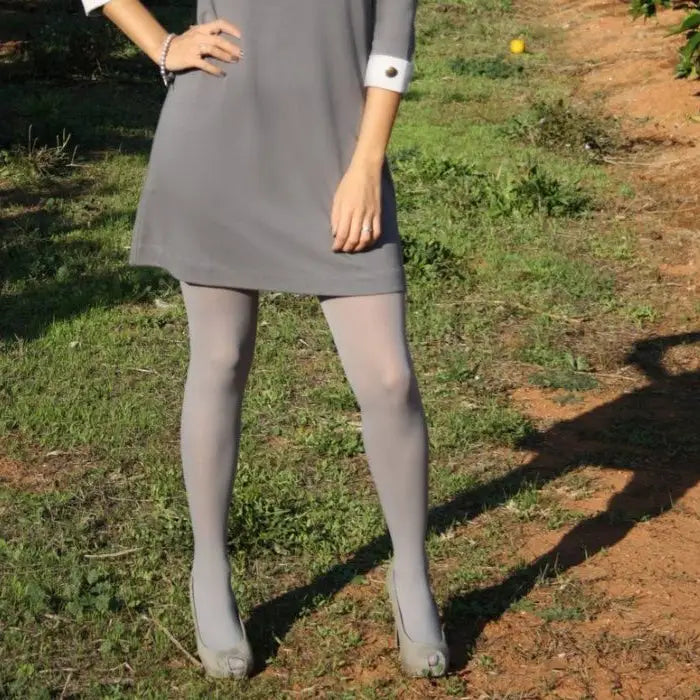 Kayser value tights 15 denier pantyhose pack of 2 - Grey / One Size