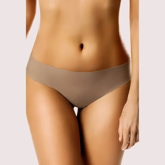 La Senza Nude Seamless Soft & Smooth Thong - XL / Nude Skin