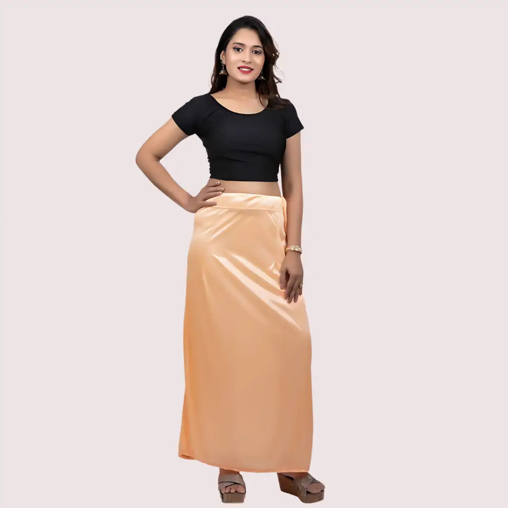 Ladies’ Glossy silk Indian Petticoats