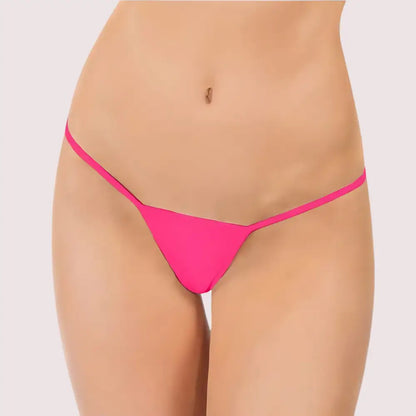 Ladies Romantic Lace Mesh G-String Pk Of 2