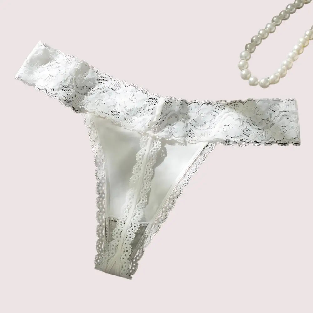 Ladies’ T-Back G-String Thong Lace Panties