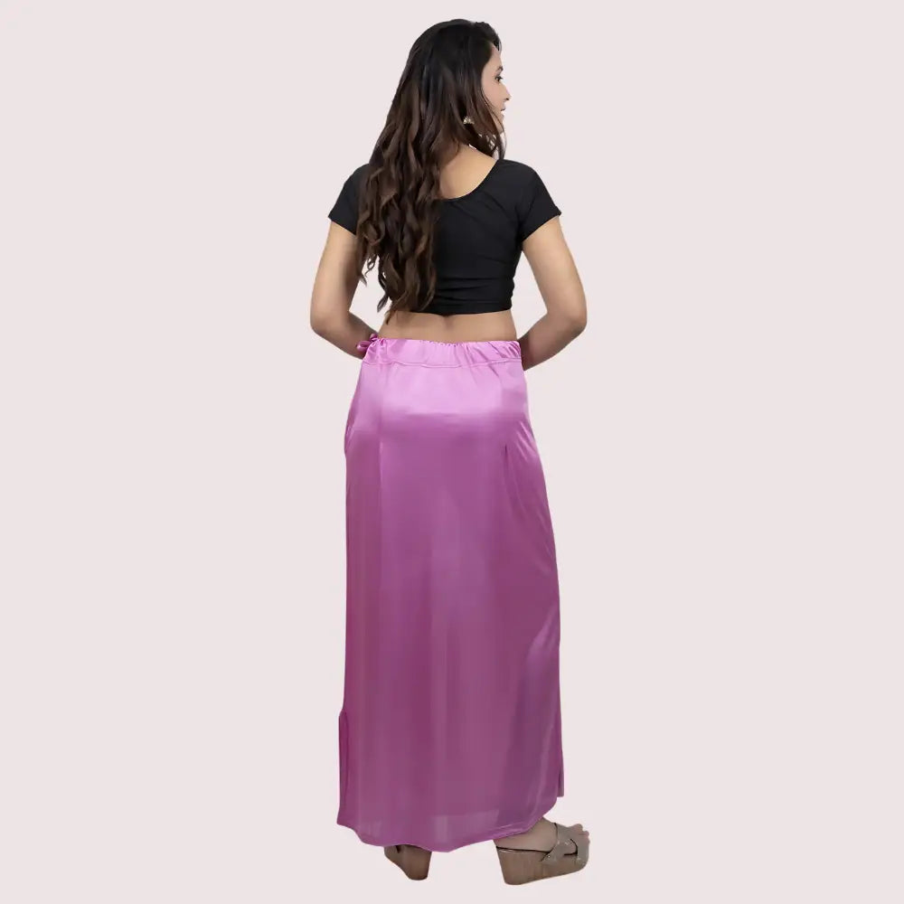 Ladies Underskirt Inskirt Slip Glossy Silk