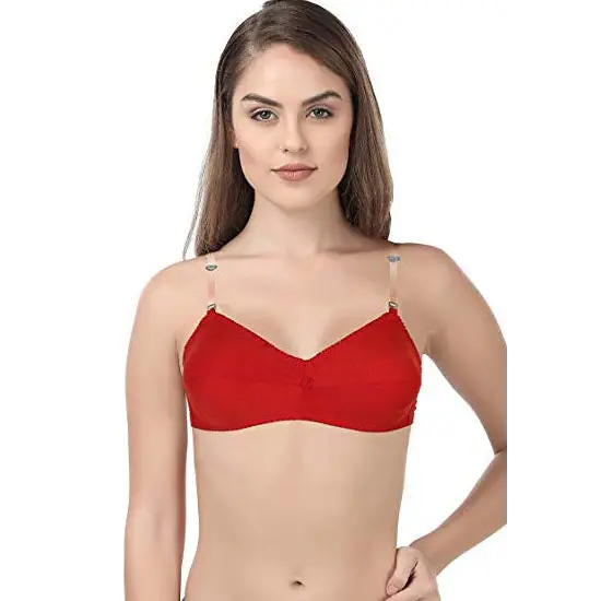 Love Me Mixed Invisible Strap Bra (Pk Of 2)