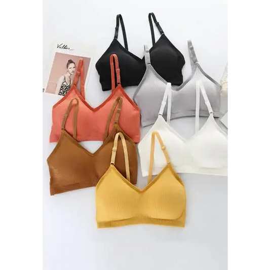 Medium impact padded sports bra pack of 2