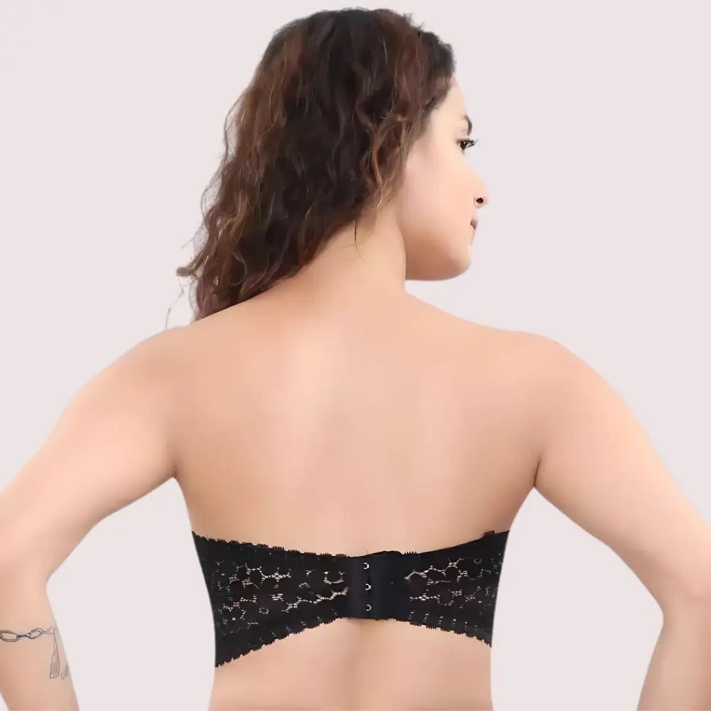 Seamless and Wirefree Tube Bra with Supreme Stretch Snazzyway