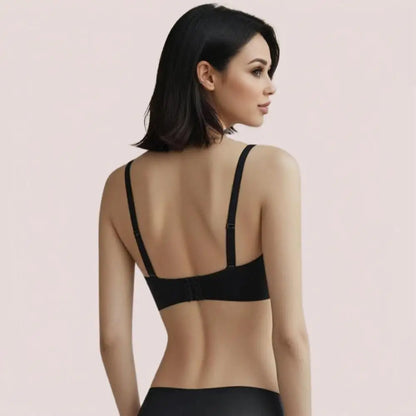 Midnight Lift – Black Padded Non-Wired Push-Up Bra