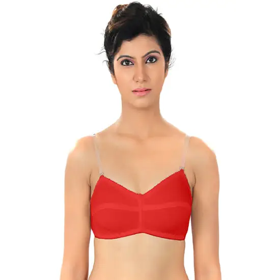 Native Women’s Transparent Strap Bra Pk Of 2