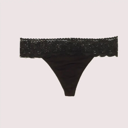 No Secret Low Rise ’V’ Shape Lace Thong Panty