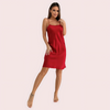 Premium Silk Satin Strappy Nightdress Slips - Boldlior