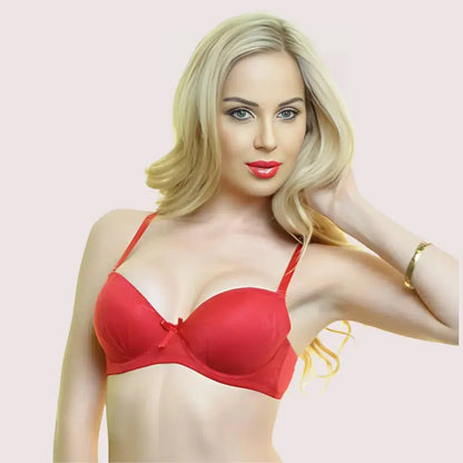2 Pack Full Coverage Padded wirefree Bra Snazzyway