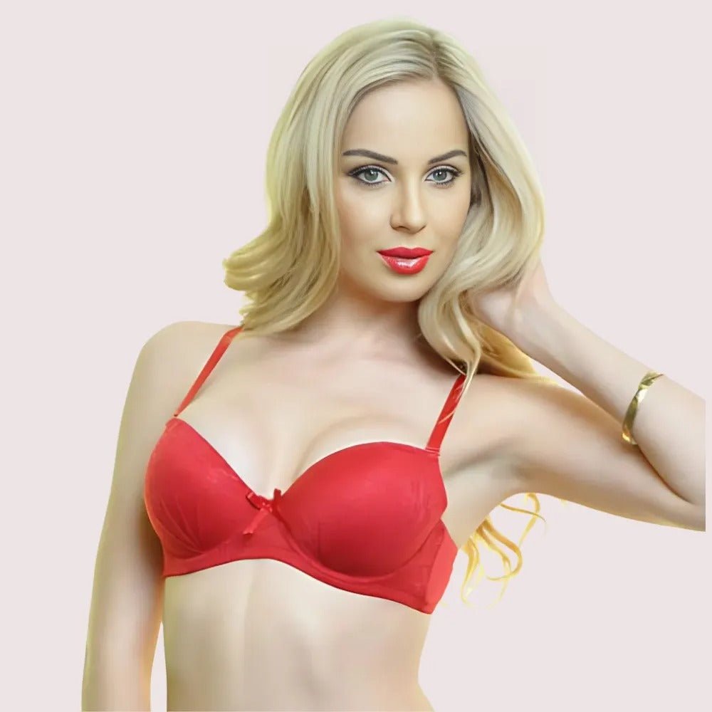 2 Pack Full Coverage Padded wirefree Bra - Boldlior