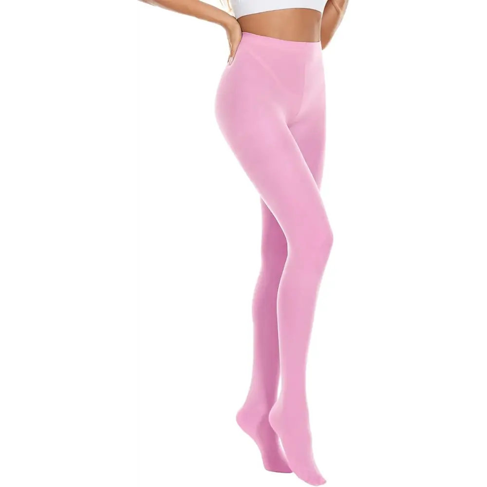 Pink Sexy Tights- Women’s Seductive Legwear - Pink / One Size