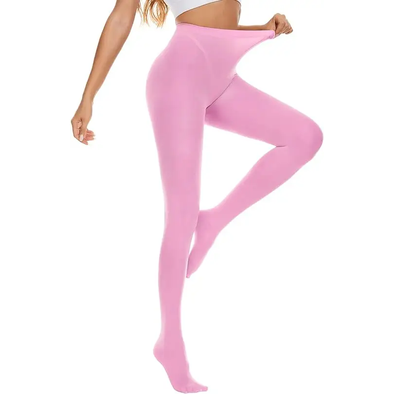 Pink Sexy Tights- Women’s Seductive Legwear - Pink / One Size